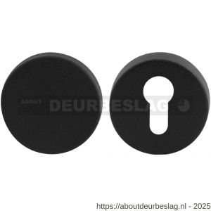 GPF Bouwbeslag ZwartWit GPF9393.61 Set veiligheidsrozet rond 54 mm SKG*** buiten blind zwart - R21012954 - afbeelding 1