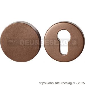 GPF Bouwbeslag Anastasius GPF9393.A2 Set veiligheidsrozet rond 54x10 mm SKG*** buiten blind Bronze blend - R21012977 - afbeelding 1