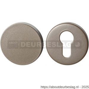 GPF Bouwbeslag Anastasius GPF9393.A3 Set veiligheidsrozet rond 54x10 mm SKG*** buiten blind Mocca blend - R21012980 - afbeelding 1