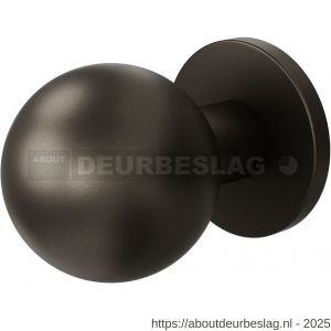GPF Bouwbeslag Anastasius GPF9822.A1 kogel voordeurknop 63 mm op rozet 63 mm Dark blend - R21012173 - afbeelding 1