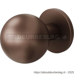 GPF Bouwbeslag Anastasius GPF9823.A2 kogel voordeurknop 70 mm op rozet 70 mm Bronze blend - R21012178 - afbeelding 1