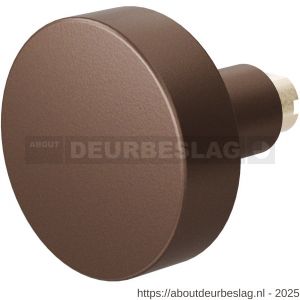 GPF Bouwbeslag Anastasius GPF9852.A2 S5 vlakke deurknop 52x16 mm voor veiligheids schilden vast met wisselstift Bronze blend - R21012182 - afbeelding 1