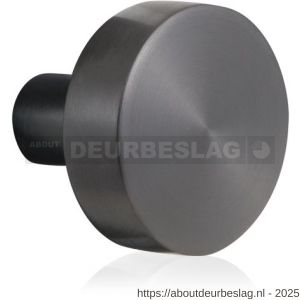 GPF Bouwbeslag PVD GPF9852.P1 S5 vlakke deurknop 52x16 mm voor veiligheids schilden vast met wisselstift PVD antraciet - R21000331 - afbeelding 1