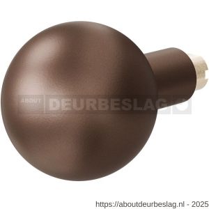 GPF Bouwbeslag Anastasius GPF9854.A2 S5 kogel deurknop 50 mm voor veiligheidsschilden vast met wisselstift Bronze blend - R21012190 - afbeelding 1
