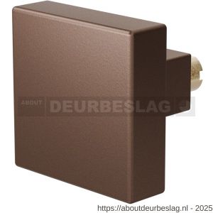 GPF Bouwbeslag Anastasius GPF9856.A2 S5 vierkante deurknop 53x53x16 mm voor veiligheids schilden vast met wisselstift Bronze blend - R21012194 - afbeelding 1