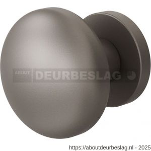 GPF Bouwbeslag Anastasius GPF9857.A3-00 S5 Paddenstoel deurknop 65 mm met wisselstift op rond rozet Mocca blend - R21016592 - afbeelding 1
