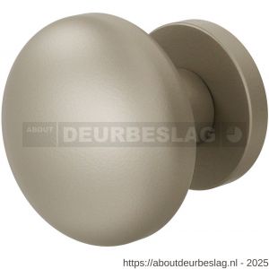 GPF Bouwbeslag Anastasius GPF9857.A4-00 S5 Paddenstoel deurknop 65 mm met wisselstift op rond rozet Champagne blend - R21016493 - afbeelding 1