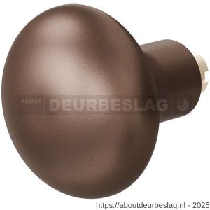 GPF Bouwbeslag Anastasius GPF9859.A2 S5 Paddenstoel deurknop 52 mm voor veiligheids schilden vast met wisselstift Bronze blend - R21012205 - afbeelding 1