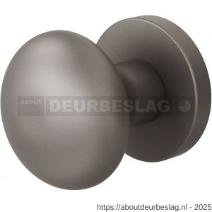 GPF Bouwbeslag Anastasius GPF9859.A3-00 S5 Paddenstoel deurknop 52 mm met wisselstift op rond rozet Mocca blend - R21016596 - afbeelding 1