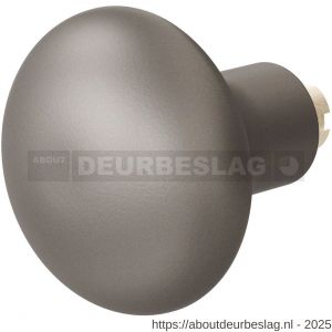 GPF Bouwbeslag Anastasius GPF9859.A3 S5 Paddenstoel deurknop 52 mm voor veiligheids schilden vast met wisselstift Mocca blend - R21012206 - afbeelding 1