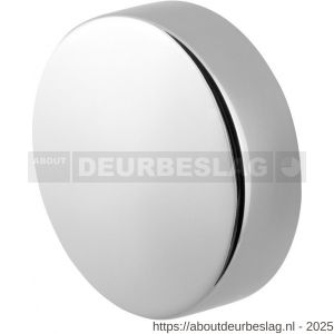 GPF Bouwbeslag RVS GPF9860.49 S5 excentrische deurknop 60x16 mm voor veiligheids schilden vast met wisselstift RVS gepolijst - R21010519 - afbeelding 1