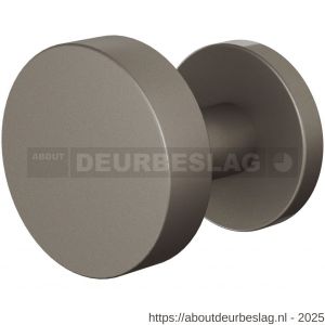 GPF Bouwbeslag Anastasius GPF9860.A3-00L S5 excentrische deurknop 60x16 mm met wisselstift op rond rozet linkswijzend Mocca blend - R21016599 - afbeelding 1
