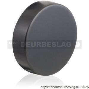 GPF Bouwbeslag PVD GPF9860.P1 S4 excentrische deurknop 60x16 mm voor veiligheids schilden vast met bout M10 PVD antraciet - R21006007 - afbeelding 1