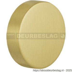 GPF Bouwbeslag PVD GPF9860.P4 S5 excentrische deurknop 60x16 mm voor veiligheids schilden vast met wisselstift PVD mat messing - R21000346 - afbeelding 1
