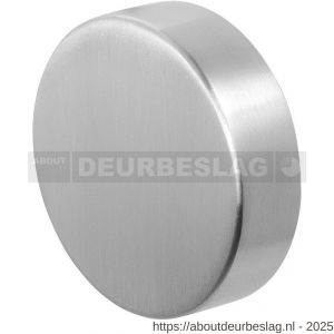 GPF Bouwbeslag RVS GPF9865.09 S3 excentrische deurknop 60x16 mm vast met metaalschroef M10 RVS geborsteld - R21003137 - afbeelding 1