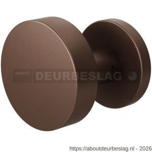 GPF Bouwbeslag Anastasius GPF9865.A2-00 S1 excentrische deurknop 60x16 mm draaibaar met rond rozet Bronze blend - R21016636 - afbeelding 1
