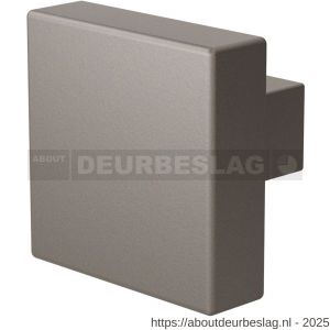 GPF Bouwbeslag Anastasius GPF9948.A3 S1 vierkante deurknop 53x53x16 mm draaibaar met krukstift Mocca blend - R21011045 - afbeelding 1