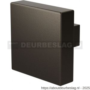 GPF Bouwbeslag Anastasius GPF9950.A1 S1 vierkante deurknop 60x60x16 mm draaibaar met krukstift Dark blend - R21013364 - afbeelding 1
