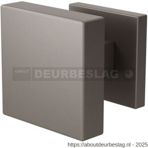 GPF Bouwbeslag Anastasius GPF9950.A3-02L S1 vierkante deurknop 60x60x16 mm draaibaar met vierkant rozet linkswijzend Mocca blend - R21016617 - afbeelding 1