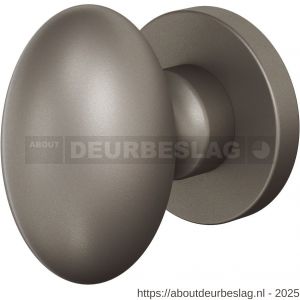 GPF Bouwbeslag Anastasius GPF9951.A3-00 S1 Ei-deurknop 62 mm draaibaar met ronde rozet Mocca blend - R21016624 - afbeelding 1