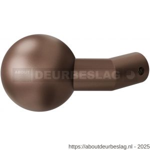 GPF Bouwbeslag Anastasius GPF9953.A2 S1 verkropte kogel deurknop 55 mm draaibaar met krukstift Bronze blend - R21012413 - afbeelding 1