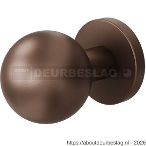 GPF Bouwbeslag Anastasius GPF9954.A2-00 S1 kogel deurknop 50 mm draaibaar met rond rozet Bronze blend - R21016639 - afbeelding 1