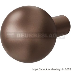 GPF Bouwbeslag Anastasius GPF9954.A2 S1 kogel deurknop 50 mm draaibaar met krukstift Bronze blend - R21012417 - afbeelding 1