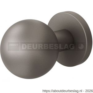 GPF Bouwbeslag Anastasius GPF9954.A3-00 S1 kogel deurknop 50 mm draaibaar met ronde rozet Mocca blend - R21016633 - afbeelding 1
