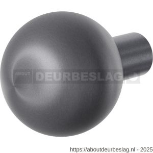 GPF Bouwbeslag PVD GPF9954.P1 S1 kogel deurknop 50 mm draaibaar met krukstift PVD antraciet - R21011051 - afbeelding 1