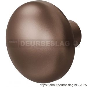 GPF Bouwbeslag Anastasius GPF9957.A2 S1 Paddenstoel deurknop 65 mm draaibaar met krukstift Bronze blend - R21012421 - afbeelding 1