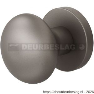 GPF Bouwbeslag Anastasius GPF9959.A3-00 S1 Paddenstoel deurknop 52 mm draaibaar met rond rozet Mocca blend - R21016648 - afbeelding 1