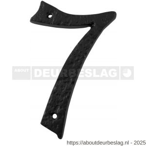 Kirkpatrick KP1979 huisnummer 7 152 mm smeedijzer zwart - R21003492 - afbeelding 1
