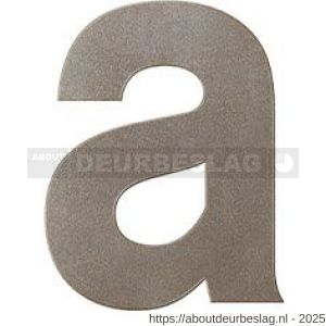 GPF Bouwbeslag Anastasius GPF9800.A3.0116-a letter A 116 mm Mocca blend - R21010945 - afbeelding 1