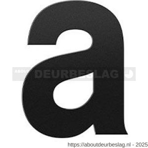 GPF Bouwbeslag ZwartWit GPF9800.61.0116-a letter A 116 mm zwart - R21010769 - afbeelding 1