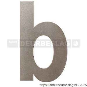 GPF Bouwbeslag Anastasius GPF9800.A3.0156-b letter B 156 mm Mocca blend - R21010957 - afbeelding 1