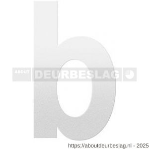 GPF Bouwbeslag ZwartWit GPF9800.62.0156-b letter B 156 mm wit - R21010825 - afbeelding 1