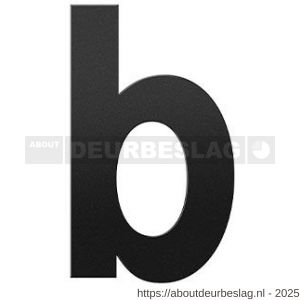 GPF Bouwbeslag ZwartWit GPF9800.61.0156-b letter B 156 mm zwart - R21010781 - afbeelding 1