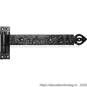 Kirkpatrick KP0810 duimheng 406x105 mm met duim smeedijzer zwart - R21000048 - afbeelding 1