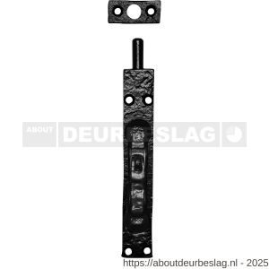 Kirkpatrick KP1158 bascule kantschuif 152x25 mm smeedijzer zwart - R21000106 - afbeelding 1