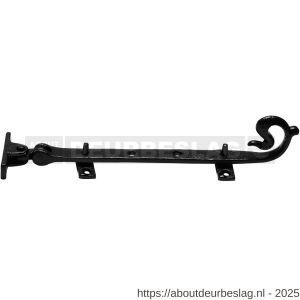 Kirkpatrick KP1184 raamuitzetter 304 mm met 2 pennen smeedijzer zwart - R21005164 - afbeelding 1