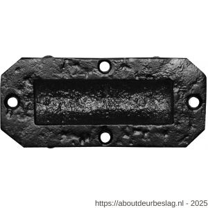 Kirkpatrick KP1194 schuifdeurkom 117x50 mm smeedijzer zwart - R21004514 - afbeelding 1