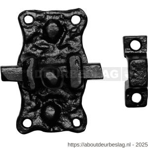 Kirkpatrick KP1196 krukschuif 63x35 mm smeedijzer zwart - R21000110 - afbeelding 1