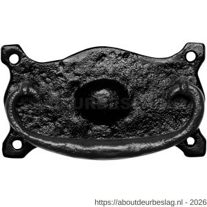 Kirkpatrick KP1539 meubelgreep 105x60 mm smeedijzer zwart - R21005689 - afbeelding 1