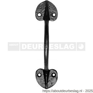 Kirkpatrick KP1578 deurgreep 215x63 mm smeedijzer zwart - R21003202 - afbeelding 1