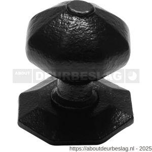Kirkpatrick KP3372 voordeurknop zeskant 63 mm op rozet 73 mm - R21000354 - afbeelding 1