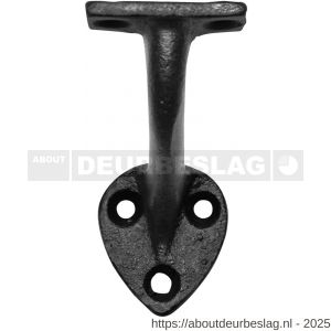 Kirkpatrick KP3491 leuninghouder 51 mm smeedijzer zwart - R21005227 - afbeelding 1