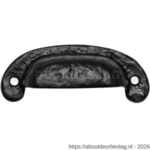 Kirkpatrick KP3960 schelpgreep 105x42 mm smeedijzer zwart - R21005323 - afbeelding 1