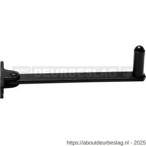 Kirkpatrick KP4120 raamvalijzer 203 mm smeedijzer zwart - R21005177 - afbeelding 1