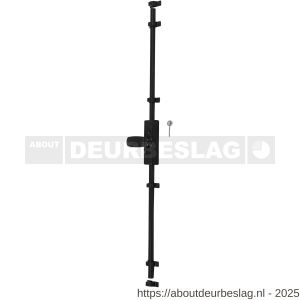 Kirkpatrick KP5135 espagnolet afsluitbaar 2400 mm smeedijzer zwart - R21000085 - afbeelding 1