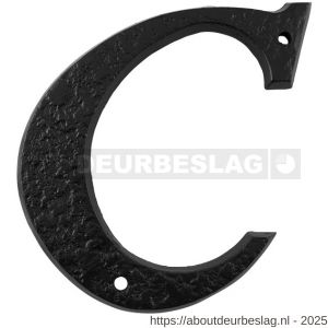 Kirkpatrick KP1979 letter C 152 mm smeedijzer zwart - R21003488 - afbeelding 1